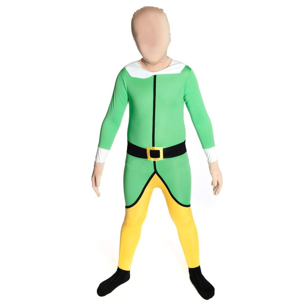 Morphsuits Kids Christmas Elf Costume, Small 3'4"-3'10" NWT